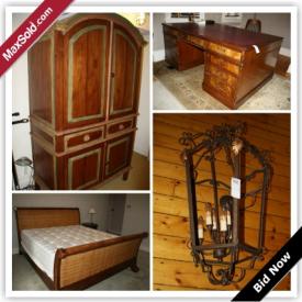 MaxSold Auction: This online auction features decor, collectibles, furniture, kitchenware, kitchen appliances, bakingware, office supplies, clothes, tools, camera, jewelry, watches, bike gear, rugs and much more!