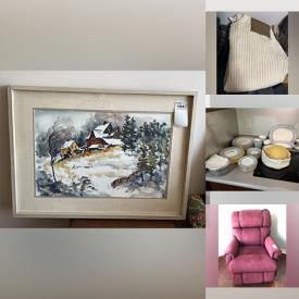 MaxSold Auction: This online auction features Gwyneth Travers woodcut prints, Gibbard dresser, men’s jackets & shoes, small kitchen appliances, office supplies, Papyrus artwork, teacup/saucer sets, lift recliner, Trudy Doyle Original, coins, collector spoons, Indigenous Artwork, Costume Jewelry and much more!
