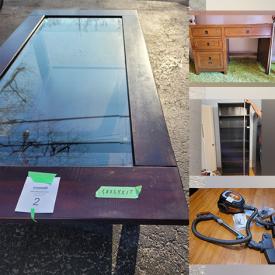 MaxSold Auction: This online auction features walking sticks, small kitchen appliances, printer, computer desk, massage bed, art glass, DVDs, games, lawnmower, golf clubs, office supplies and much more!