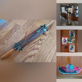 MaxSold Auction: This online auction features framed art, collectible coins, fishing gear, Blue Mountain pottery, diecast coin banks, vintage toys, occasional tables, NHL memorabilia, sterling silver jewelry, fine china and much more!