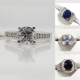 MaxSold Auction: This online auction features diamond ring & earrings, silver jewelry, gemstone jewelry, silver coins, Cubic Zirconia jewelry, loose gemstones, natural turquoise, charm beads and much more!