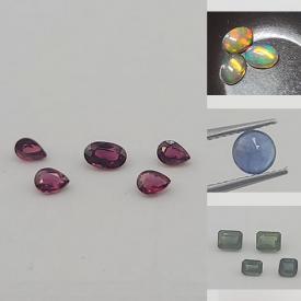 MaxSold Auction: This online auction features gemstones such as Moonstones, Ethiopian Opals, Aquamarine, Sapphires, Tanzanite, Peridot, Diopside, Topaz, Tourmaline, Sphene, Amethysts, Apatite, Ceylon, Rubies and much more!