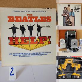 MaxSold Auction: This online auction features vinyl LPs from Ozzy Osbourne, AC/DC, Black Sabbath, The Rolling Stones and others, vintage electronics, brassware, vintage kitchenware, binoculars, tools, vintage Polaroid cameras and much more!