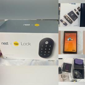 MaxSold Auction: This online auction features new items such as Amazon Fire tablet, fitness equipment, small kitchen appliances, lighting, security cameras, and skin care, canvas artwork, DVDs and much more!