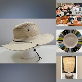 MaxSold Auction: This online auction features MCM pottery, new items such as stoneware, table linens, sun hats, lamps and nail polish, art glass, 925 jewelry, vintage handbags, Aynsley and Lenox china, IKEA Hemnes dresser and much more!