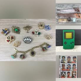 MaxSold Auction: This online auction features Lenox, PEZ collection, Longaberger, baseball cards, vintage jewelry, power tools, crafting kits, pottery, framed artwork, collector plates and much more!