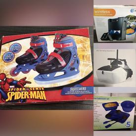 MaxSold Auction: This online auction features kids\' skates, NIB wireless speaker, NIB VR goggles, game, bakeware and much more!