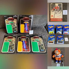 MaxSold Auction: This online auction features Matchbox cars, hockey, baseball and other trading cards, Derek Jeter autographed baseball, clothing, fast food toys, Star Trek figurines, chinaware, vintage kitchen utensils, Mark Recchi NHL stick, levels and much more!