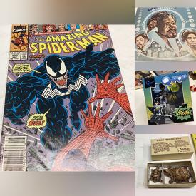 MaxSold Auction: This online auction features vinyl records, comics books, Hasbro toys, books, vintage Hot Wheels, 925 silver charms and much more!