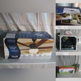 MaxSold Auction: This online auction includes new items such as ceiling fans, dishware and small kitchen appliances, wall hanging artwork, ice skates, rollerblades, footwear, linens, fine china, king size headboard, board games and more!