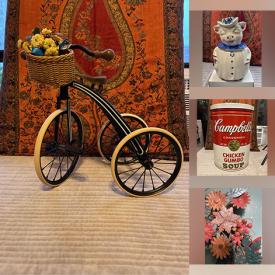 MaxSold Auction: This online auction features American Girl Doll furniture, Josef collectibles, cookie jar, art glass, garden pots, costume jewelry, fitness gear, clarinet, pet products and much more!