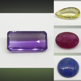 MaxSold Auction: This online auction includes cut stones such as opals. amethyst, fire agate, spinel, onyx, garnet, moonstones and more!