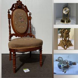 MaxSold Auction: This online auction features rugs, collector spoons, vintage china, small kitchen appliances, office chair, yarn, sewing machine, collector plates, snowboard, dome clock, vintage chamber pots, vintage fireplace screen and much more!