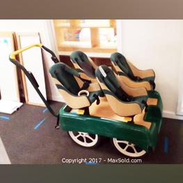 MaxSold Auction: This online auction features the contents of a closing daycare. Many scaled for this age group furnishings: Cubbies, shelving, tables and chairs, educational material, toys, outdoor playscapes. Two REFRIGERATORS, brass chandelier, hall tree, office furniture, rocking chairs and much more!