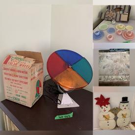 MaxSold Auction: This online auction features milk glass, vintage linens, oil heater, area rug & runner, antique desk, garden shelves, display case, vintage children’s books & games, craft supplies, Bunnykins, power tool, garden tools and much more!