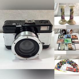 MaxSold Auction: This online auction features camera, binoculars, Swarovski crystals, stamps, vinyl records, toner, web camera, new beauty products, camera accessories, hunting accessories, vinyl records, small kitchen appliances, new sunglasses, new uniforms, new toys and much more!