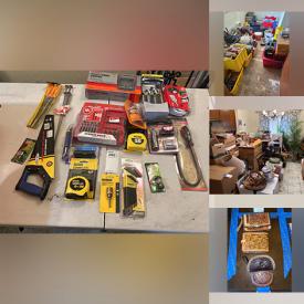 MaxSold Auction: This online auction features power & hand tools, NIB small kitchen appliances, NIB car covers, stereo components, bedding, trinket & jewelry boxes and much more!