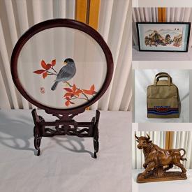 MaxSold Auction: This online auction features Chinese shadow boxes, art glass, costume jewelry, power & hand tools, comics, watches, new golf balls, golf accessories & apparel and much more!