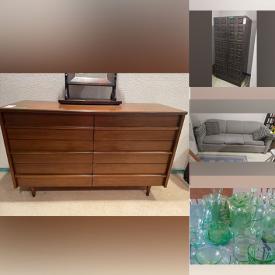MaxSold Auction: This online auction features NHL and MLB collectibles, Royal Doulton, furniture such as wood dressers, wood chairs, shelving units, beds, night stands and vintage stereo cabinet, gardening supplies, Broil-mate BBQ, Christmas decor, lamps and much more!
