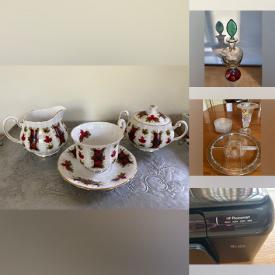 MaxSold Auction: This online auction features teapots, vintage Canadiana, art glass, stone sculptures, wooden eggs, Inutchks, area rug, printers and much more!