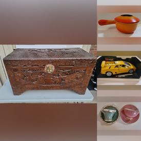 MaxSold Auction: This online auction features new DVDs and Blu-rays, model cars, board games, Royal Albert and Aynsley china, framed artwork, Samsung speakers, cedar lined trunk, beer stein, new kitchenware, vintage toys, Acer laptop, costume jewelry and much more!