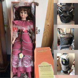 MaxSold Auction: This online auction features home care bed, porcelain dolls, wood burning stove, power & hand tools, TV, printer, central vacuum, electronic keyboard and much more!