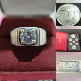 MaxSold Auction: This online auction features estate jewelry, coins, Pokemon cards, Star Wars tin, bank notes and much more!
