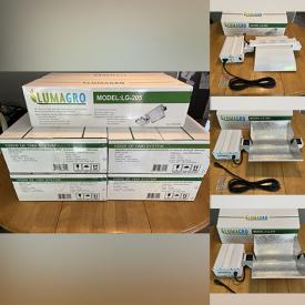 MaxSold Auction: This online auction features Lumagro commercial grow lights.