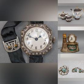 MaxSold Auction: This online auction features vintage upholstered accent chairs, MCM cabinet, Birks sterling silver cutlery, Murano glass, crystalware, Beswick, Royal Doulton, Goebel and other figures, pens, wall art, Noritake china, Magic Chef wine fridge, Hull pottery ware, ceiling pendants, accessories and much more!