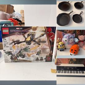 MaxSold Auction: This online auction includes U.S. postage stamps, home decor, cast iron pans, Squishmallows, NASCAR collectibles, electronic keyboard, Totes footwear, glassware, Hallmark ornaments, hand tools, books, costume jewelry, fossils, Onkyo speakers, fishing tackle, Lego, and much more!