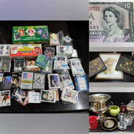 MaxSold Auction: This online auction features vintage dolls, vintage bottles, binoculars, sports trading cards, fashion jewelry, Pokemon cards, gemstone jewelry, coins, banknotes, loose gemstones, collector spoons and much more!!