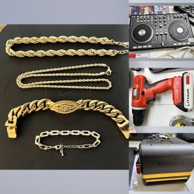 MaxSold Auction: This online auction includes a GT Fitness series bike, collapsing pull cart, projector, hand tools, shredder, accessories, portable power pack, yard equipment, kitchenware, DJ equipment, seasonal decor, catering equipment, ladder and more!