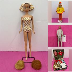 MaxSold Auction: This online auction features vintage Barbie dolls & clothing, original Ken doll & clothes, original Skipper doll, vintage Barbie heads, wardrobe cases, vintage Barbie Corvette, Barbie accessories, and much more!!