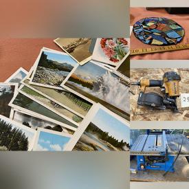 MaxSold Auction: This online auction features power & hand tools, vintage marbles, jewelry, tabletop BBQ, fishing gear, collector spoons, ladders, hardware, fused glass pendants, bowls & trivets, postcards, coins, antique tools,  and much more!!