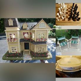 MaxSold Auction: This online auction features dollhouse, depression glass, collector plate, vintage Christmas ornaments, art glass, vintage radios, small kitchen appliances, men’s suits, and much more!!