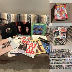 MaxSold Auction: This online auction features vinyl records, sports trading cards, DVDs, comics, toys, sports collectibles, dollhouse, and much, much, more!!
