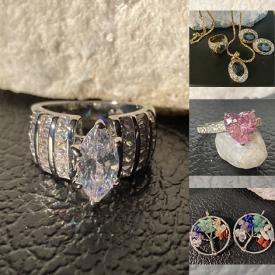 MaxSold Auction: This online auction features silver jewelry, CZ jewelry, women’s clothing, gold jewelry, jewelry boxes, jewelry holders, kids\' books & workbooks, crafting supplies, scrapbook supplies, and much, much, more!!