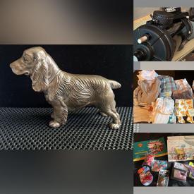 MaxSold Auction: This online auction includes hand painted ceramics, handmade jewelry, art glass, Bluetooth speakers, vintage tools, NIB baby supplies, collector’s vintage postcards and stamps, vintage Lenox ornaments, children’s toys, vintage silver plate, and more!