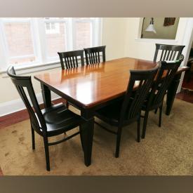 MaxSold Auction: This online auction features furniture such as dining table and chairs, wood dresser, leather recliner and ottoman, solid wood captain chairs and antique chinese alter table. It also features rugs, garden decor, carpet and much more!