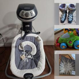 MaxSold Auction: This online auction features toys, games, steins, TV, karaoke machine, TV, baby swing, Bunnykins, sapphire jewellery, costume jewellery, pet products, ski suit, snowboarding gear, baskets, and much, much, more!!