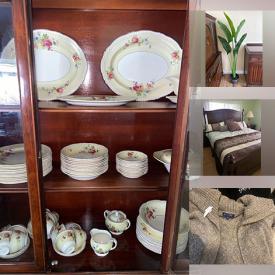 MaxSold Auction: This online auction features area rugs, small kitchen appliances, Woods china set, women’s clothing & shoes, dining room table & chairs, Emmett Kelly clown, bedroom furniture, and much, much, more!!!