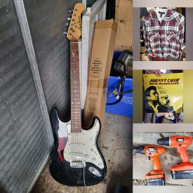 MaxSold Auction: This online auction features vintage toys, video game consoles, power & hand tools, steins, small kitchen appliances, brass collectibles, bikes, metal detector, totes, TV, electric guitar, push lawnmower, patio chairs, women’s clothing, and much, much, more!!!