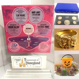 MaxSold Auction: This online auction features proof set coins, gold ring, Disney collectibles, comics, camera, antique books, stamps, jewelry, vintage McDonald\'s toys, pocket watch, Madame Alexander collectibles, carousel collection horses, and much more!