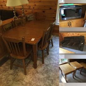 MaxSold Auction: This online auction features items such as mirrors, table, chairs, Glassware, Bowls, Toaster, Microwave, Sofa, Dresser and more!!!