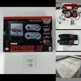 MaxSold Auction: This online auction includes new items such as Super Nintendo Classic, Logitech headset, VideoMic, and scrapbooking supplies, office supplies, metal shelving, drafting table, dry erase boards, small kitchen appliances, and more!