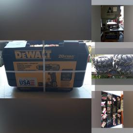 MaxSold Auction: This online auction includes power tools such as Makita, Black & Decker, Delta, DeWalt, and Stanley, drawer parts cabinets, Ford automotive parts, hardware, antique gas cans, ATV tires, and more!