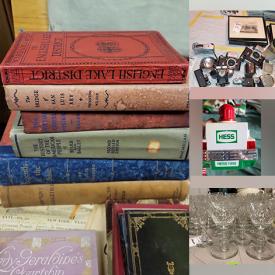 MaxSold Auction: This online auction includes sports memorabilia, Wedgwood, signed artwork, sterling silver, metal cabinets, kitchenware, golf clubs, children’s toys, lamps, Epson printer, computer accessories, stemware, vinyl records, and more!