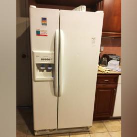 MaxSold Auction: This auction features a Trade Show Booth, Kenmore Two Door Refrigerator, Washer and Dryer, Sharp Microwave,Tassimo , Tansu Chest, Lamps, Area Rugs, Dishes and Kitchen Small Appliances, Four POsted Bed, Dressers and much more!