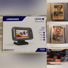 MaxSold Auction: This online auction includes NHL, NFL and NBA trading cards, new items such as fishing gear, Bluetooth speaker, and MasterCraft tools, hockey coins, and more!