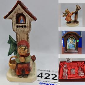 MaxSold Auction: This online auction includes Wedgwood Jasperware, Boehm, Royal Doulton, Lladro, Norman Rockwell, Hummel and other figures, Delft, ceramic plate, Waterford nativity and much more!